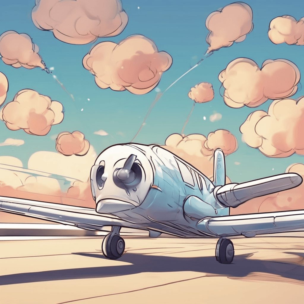 a cute plane