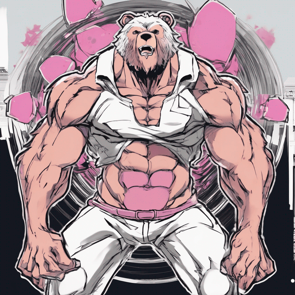 cure strong bear man