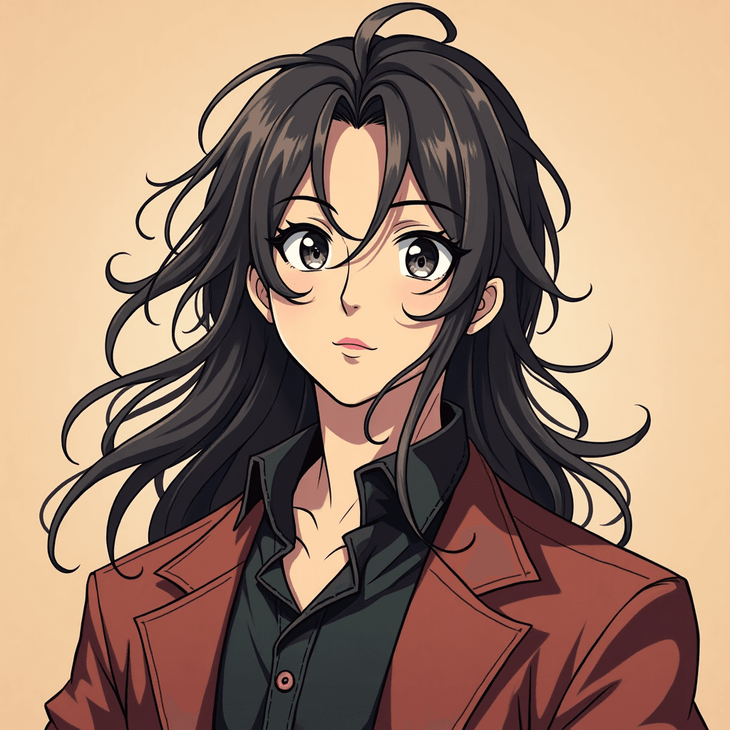 long hair boy