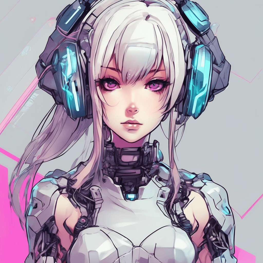 cute cyber girl